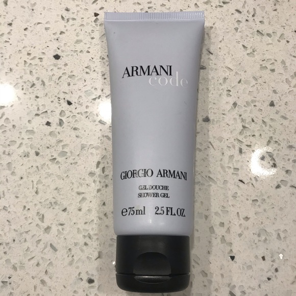 armani code shower gel